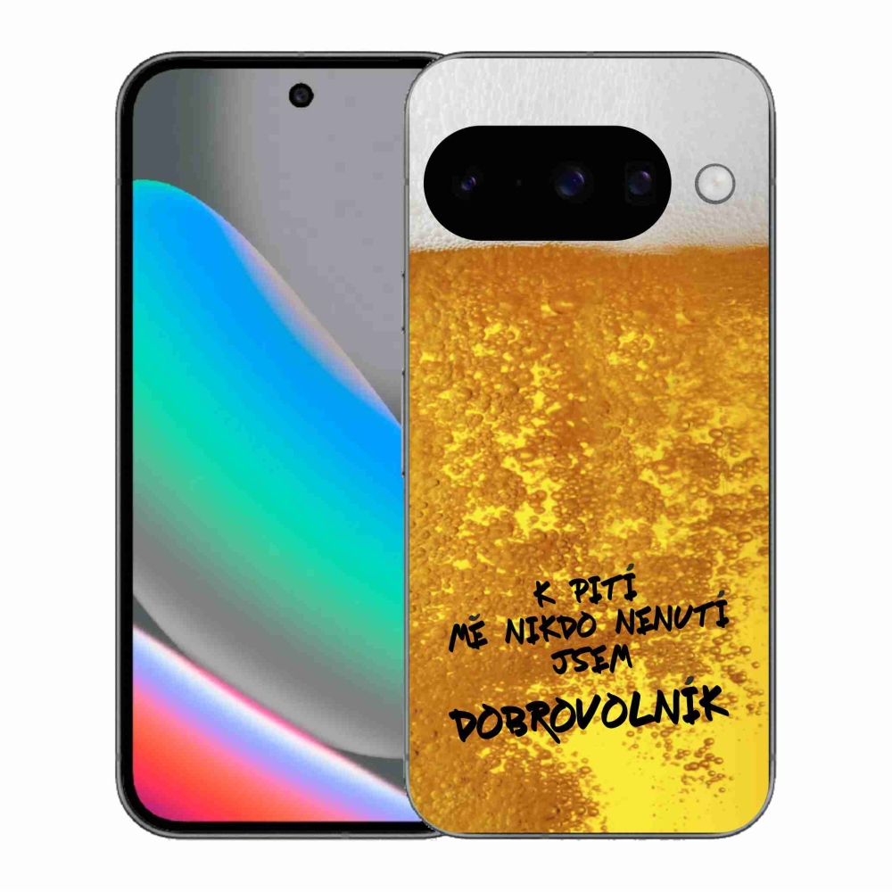Gélový kryt mmCase na Google Pixel 10 - pivný motív 4