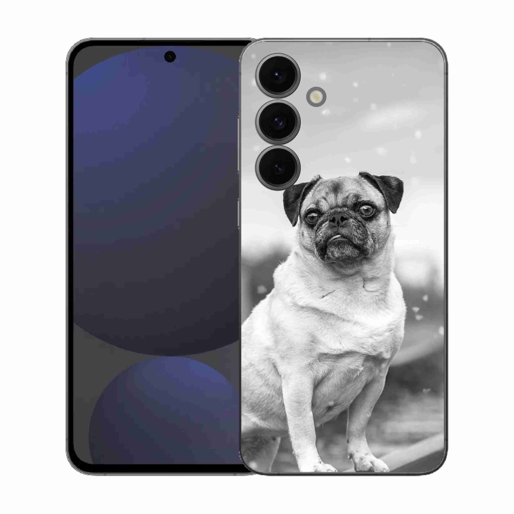 Gélový kryt mmCase na Samsung Galaxy S25 FE - mops
