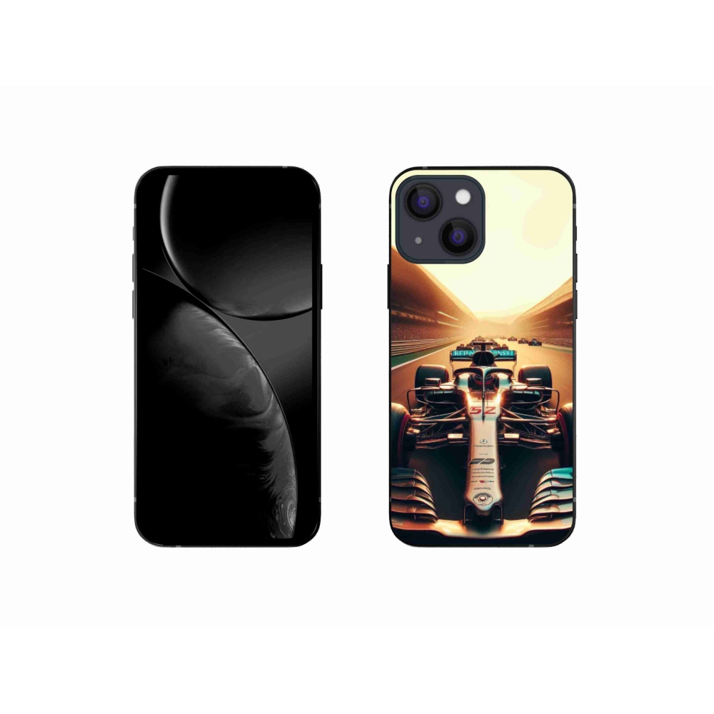 Gélový kryt mmCase na iPhone 13 mini 5.4 - formula 1