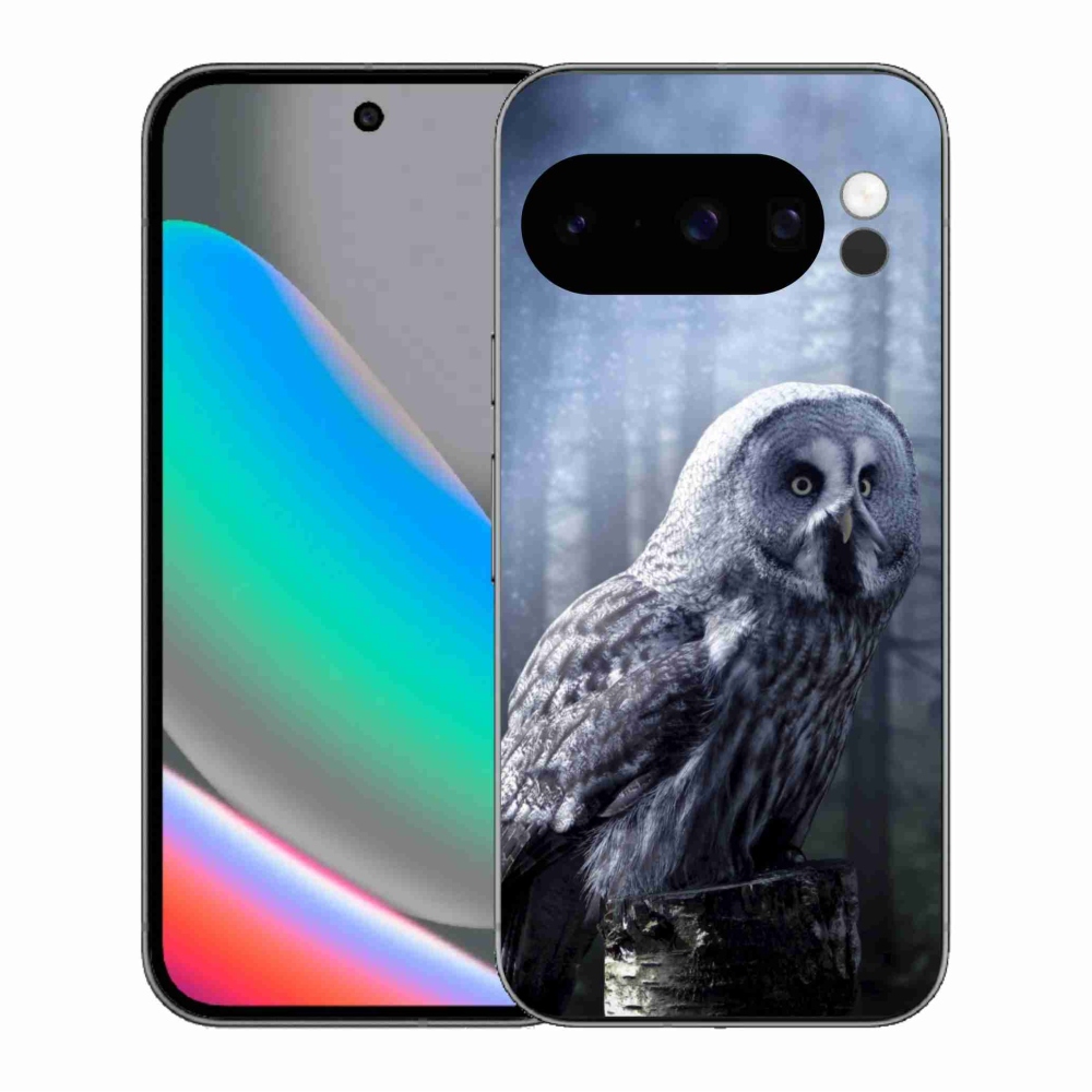 Gélový kryt mmCase na Google Pixel 10 Pro - sova