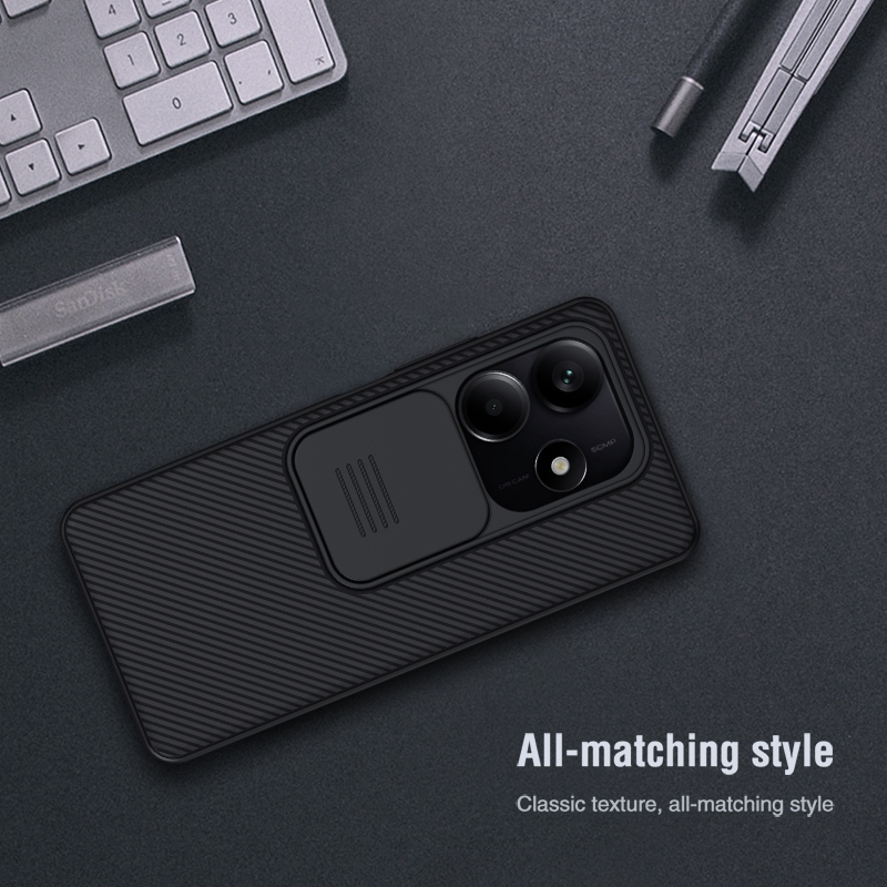 Nillkin CamShield Zadný Kryt pre Xiaomi Redmi Note 14 5G Black