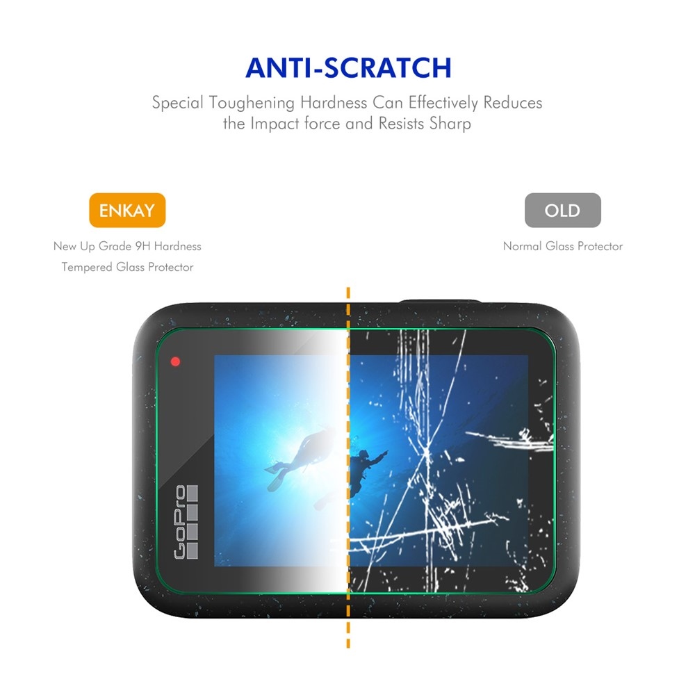 Ochranné tvrdené sklo na objektív a displej pre GoPro HERO13 (3 ks)