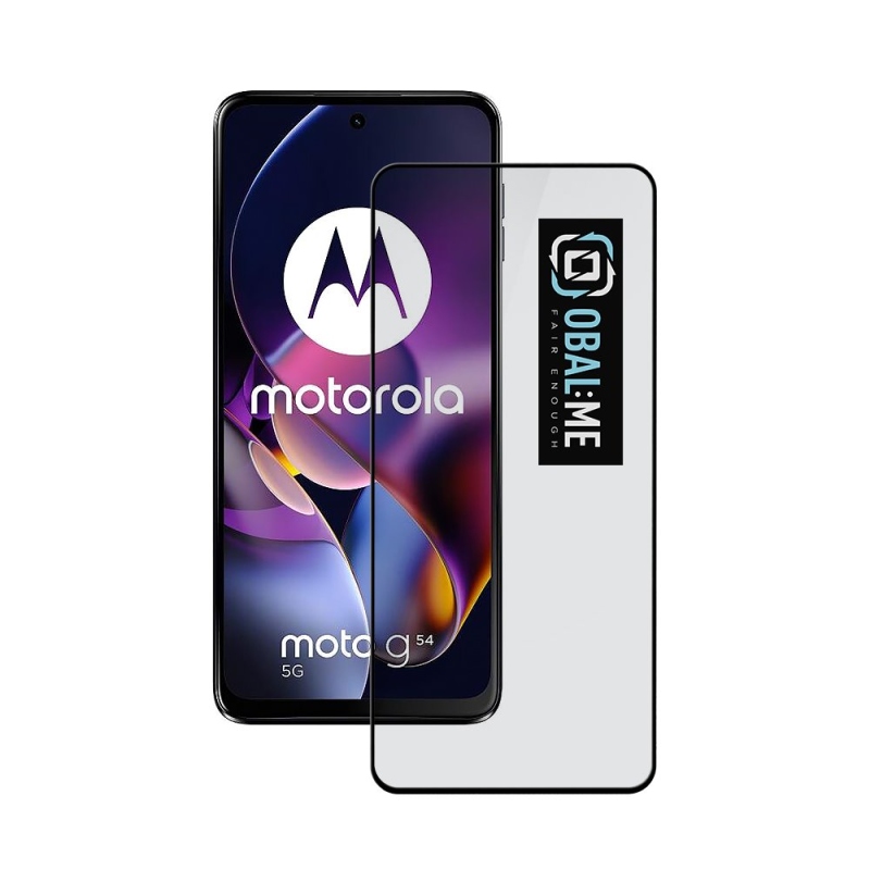 OBAL:ME 5D Tvrdené Sklo pre Motorola G54 5G/Power Edition Black