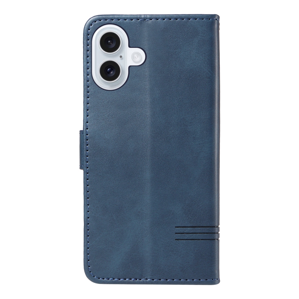 T-Shape knižkové púzdro na iPhone 17 - modré