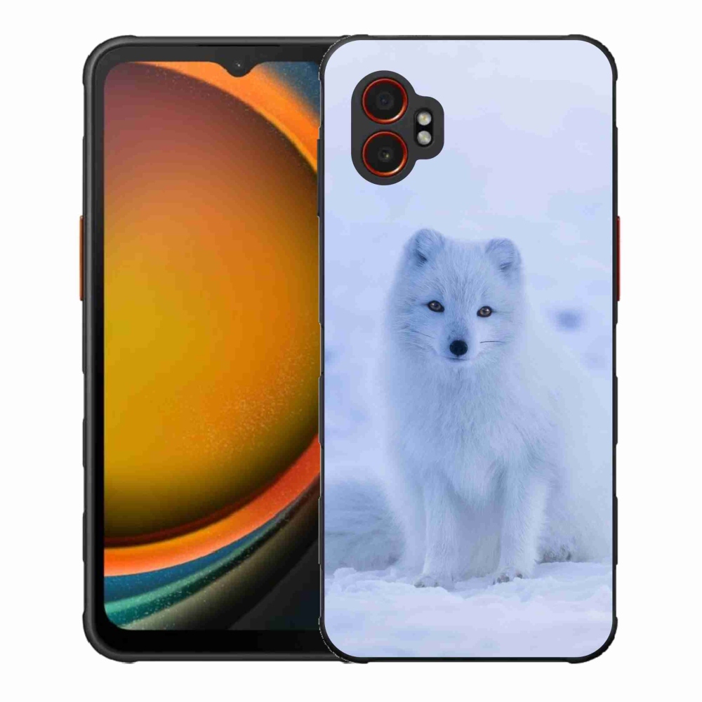 Gélový kryt mmCase na Samsung Galaxy Xcover 7 Pro - polárna líška