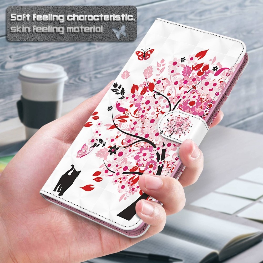 Print knižkové púzdro na Samsung Galaxy A35 5G - rozkvitnutý strom
