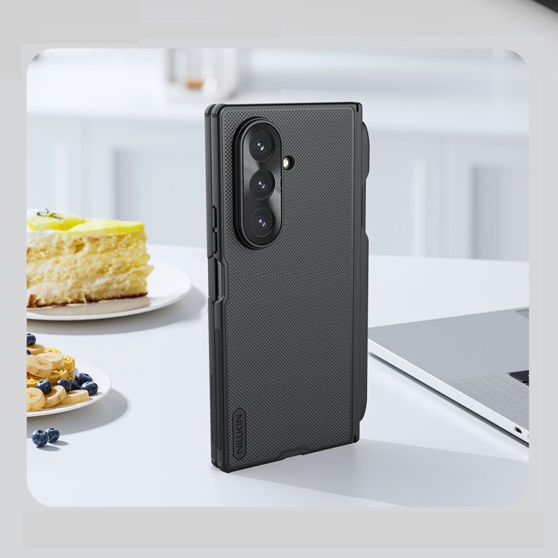 Nillkin Super matný zadný kryt FOLD Pen Slot pre Samsung Galaxy Z Fold 7 Black