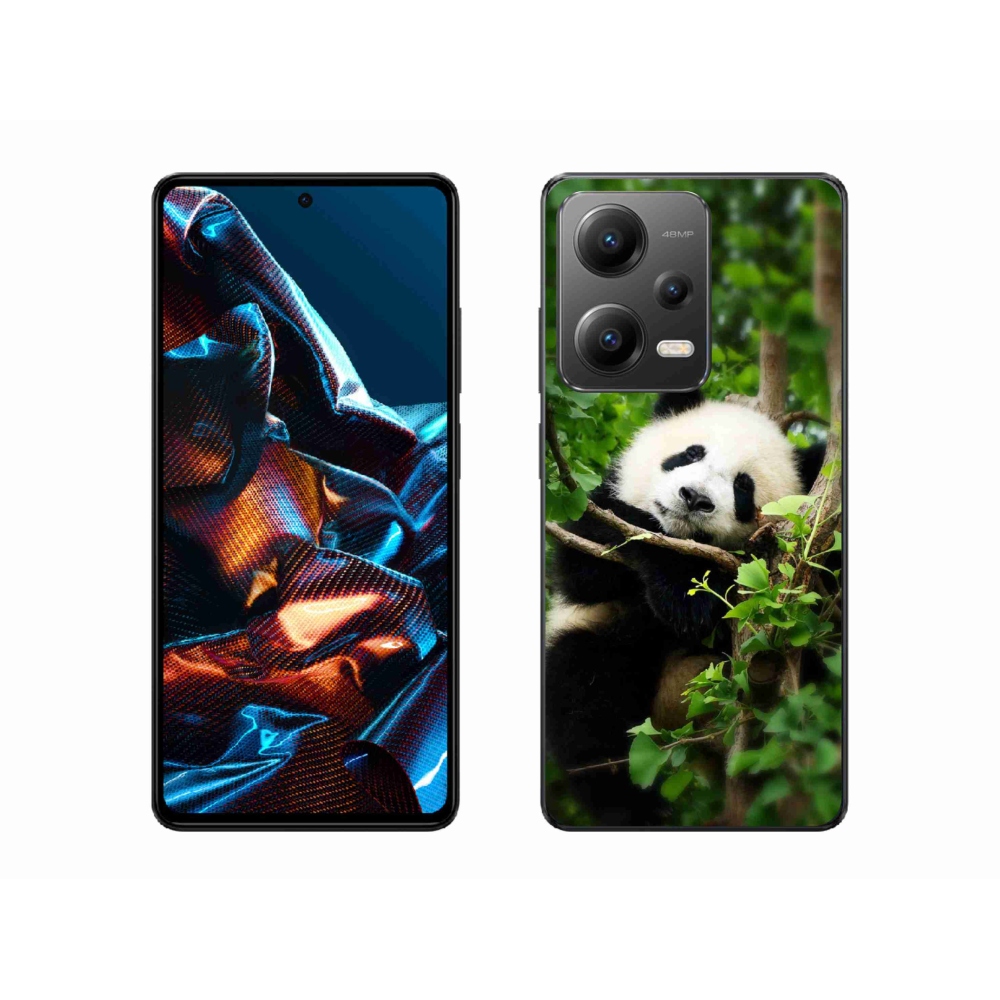 Gélový kryt mmCase na mobil Xiaomi Redmi Note 12 Pro 5G - panda