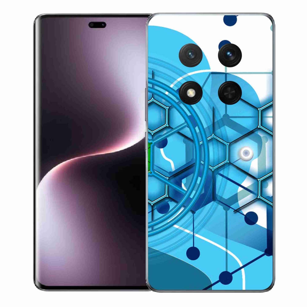Gélový kryt mmCase na Honor Magic 7 Lite 5G - abstraktný vzor 2