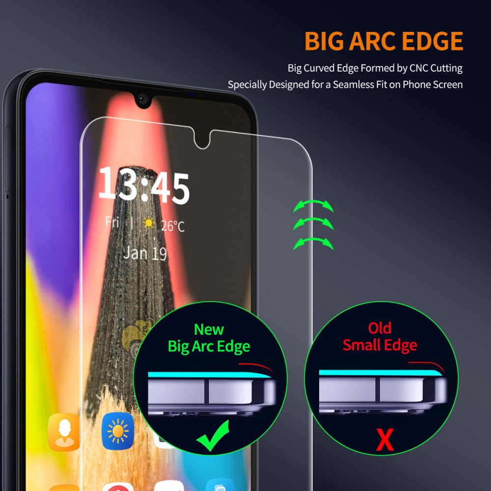 ENK 9H tvrdené sklo na Xiaomi Redmi 15C 4G/5G (173mm)