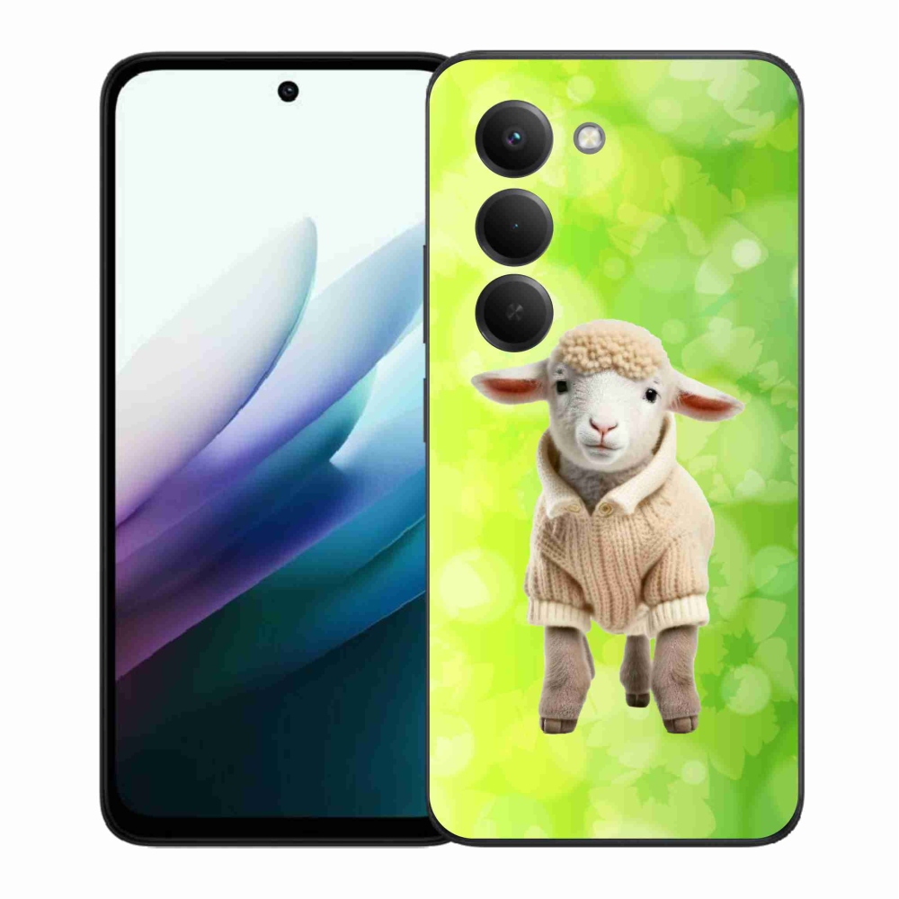 Gélový kryt mmCase na Xiaomi Redmi 15 4G/5G (171mm) - jahňa vo svetri