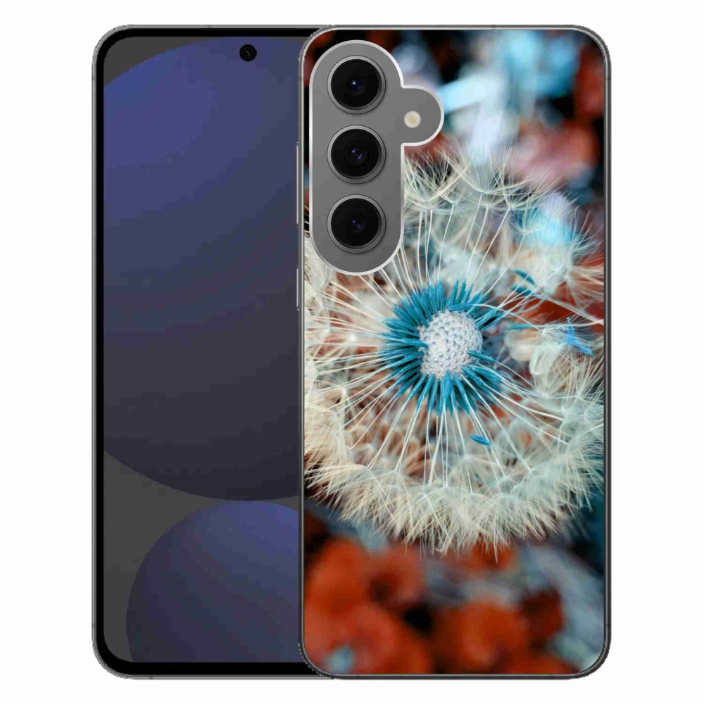 Gélový kryt mmCase na Samsung Galaxy S24 FE - odkvitnutá púpava 1