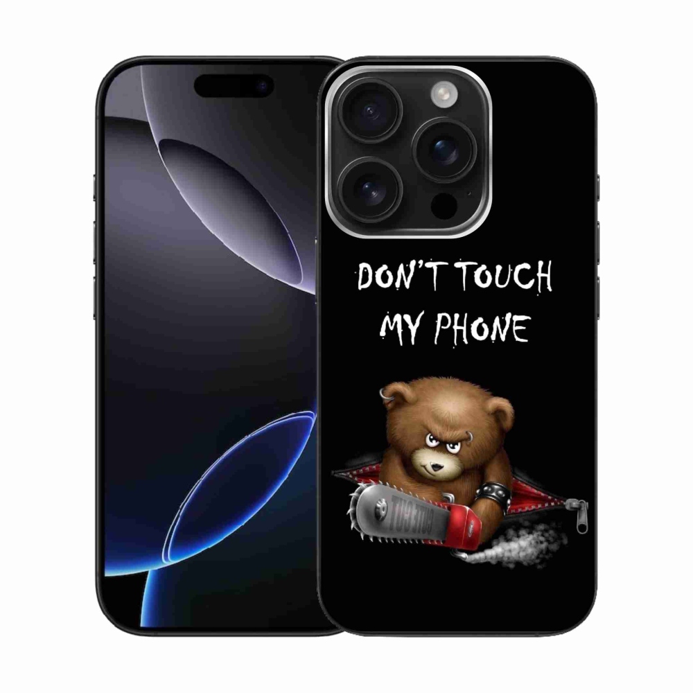 Gélový kryt mmCase na iPhone 16 Pro - nesiahaj na telefón