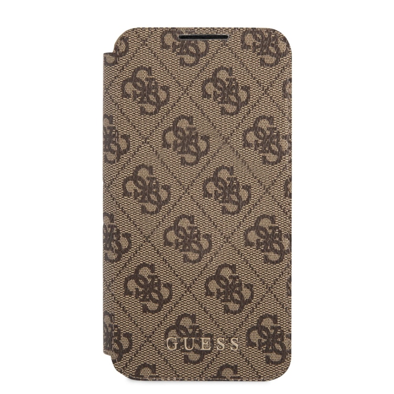 Guess 4G Book Puzdro pre Samsung Galaxy S22 Brown