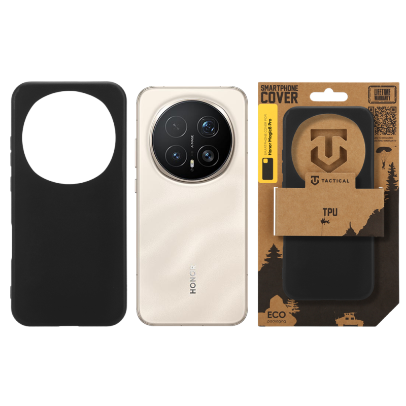 Taktický kryt TPU pre Honor Magic8 Pro Black
