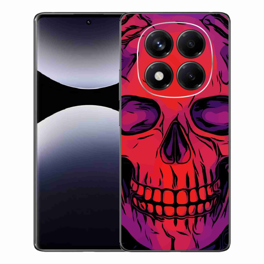 Gélový kryt mmCase na Xiaomi Redmi Note 14 Pro - lebka