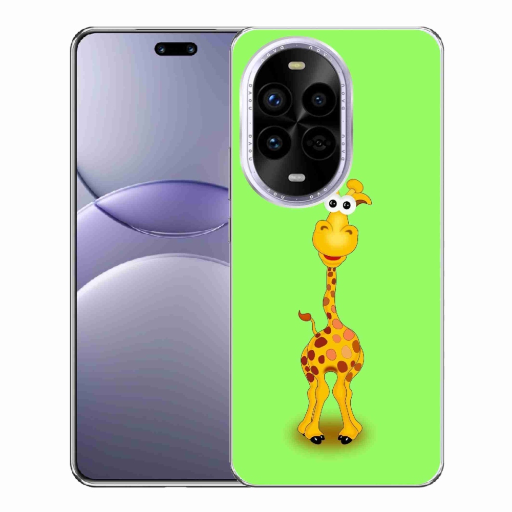 Gélový kryt mmCase na Huawei Nova 13 Pro 5G - kreslená žirafa