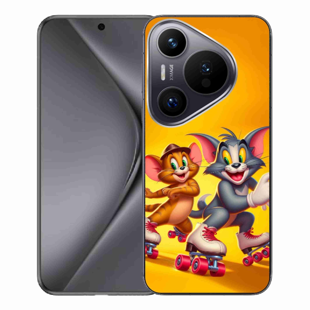 Gélový kryt mmCase na Huawei Pura 70 Pro - tom a jerry