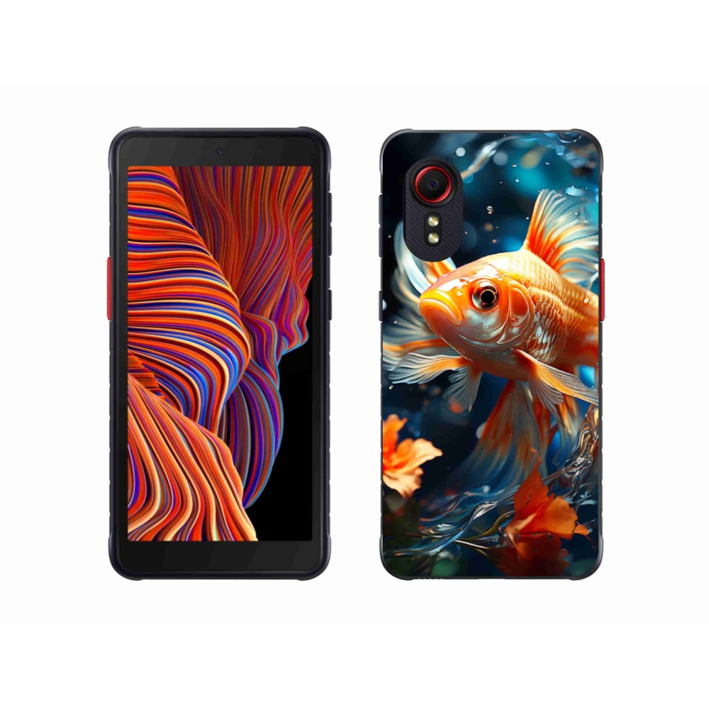 Gélový kryt mmCase na Samsung Galaxy Xcover 5 - rybka