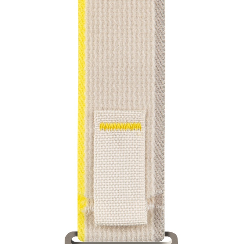 PACK:ME Textilný remienok pre Apple Watch 42-49 mm M-L Béžová/žltá