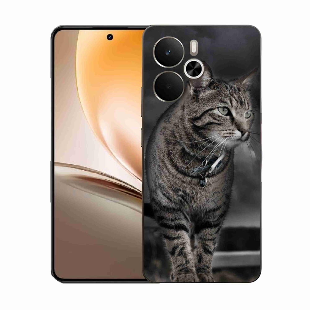 Gélový kryt mmCase na Realme 14 5G - mačka