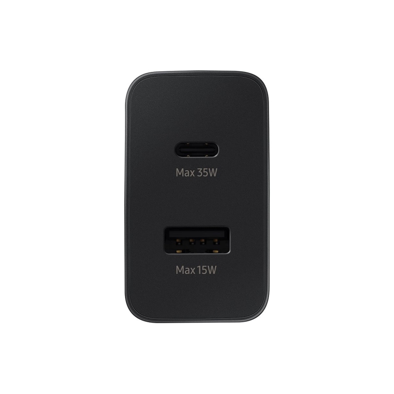 EP-TA220NBE Samsung Dual (USB-C, USB-A) 35W Cestovná nabíjačka Black