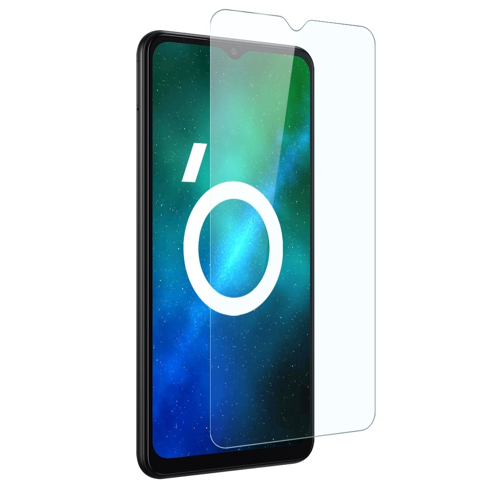 NORTHJO priehľadný gélový obal + tvrdené sklo na Samsung Galaxy A13 5G/A04s 4G (164.7 x 76.7 x 9.1 mm) - priehľadný