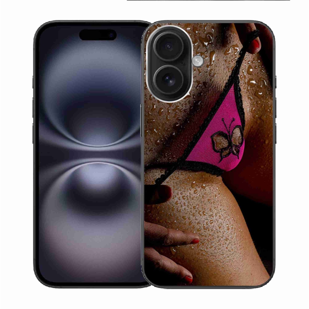 Gélový kryt mmCase na iPhone 16 - sexy žena