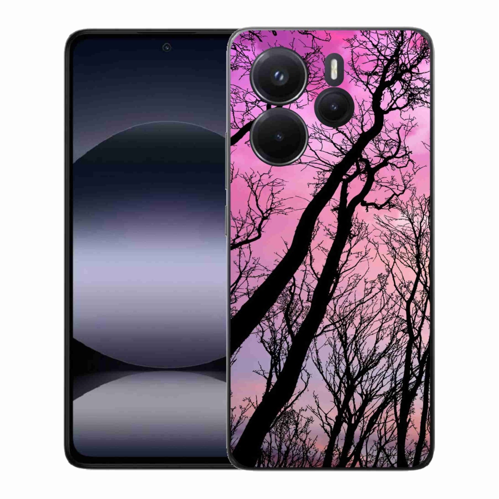 Gélový kryt mmCase na Xiaomi Redmi Note 14 - opadané stromy