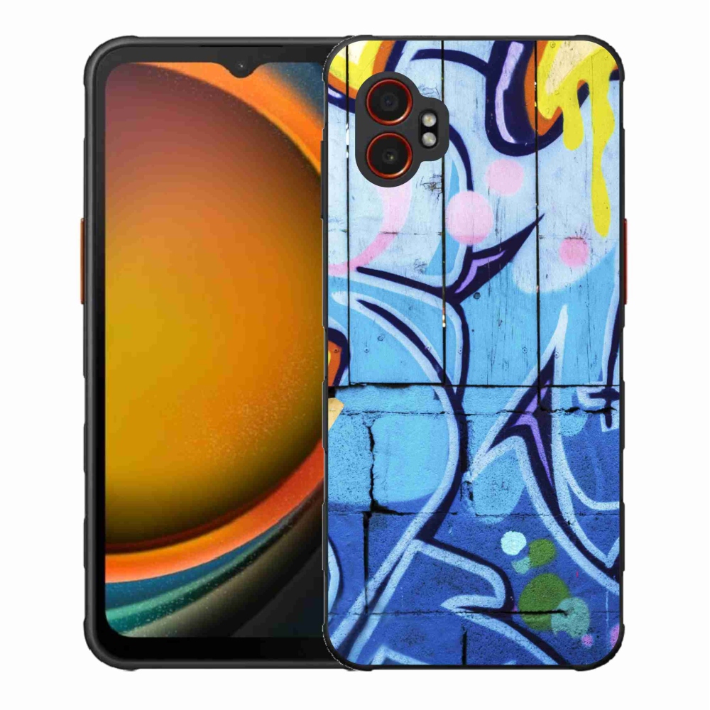 Gélový kryt mmCase na Samsung Galaxy Xcover 7 Pro - graffiti