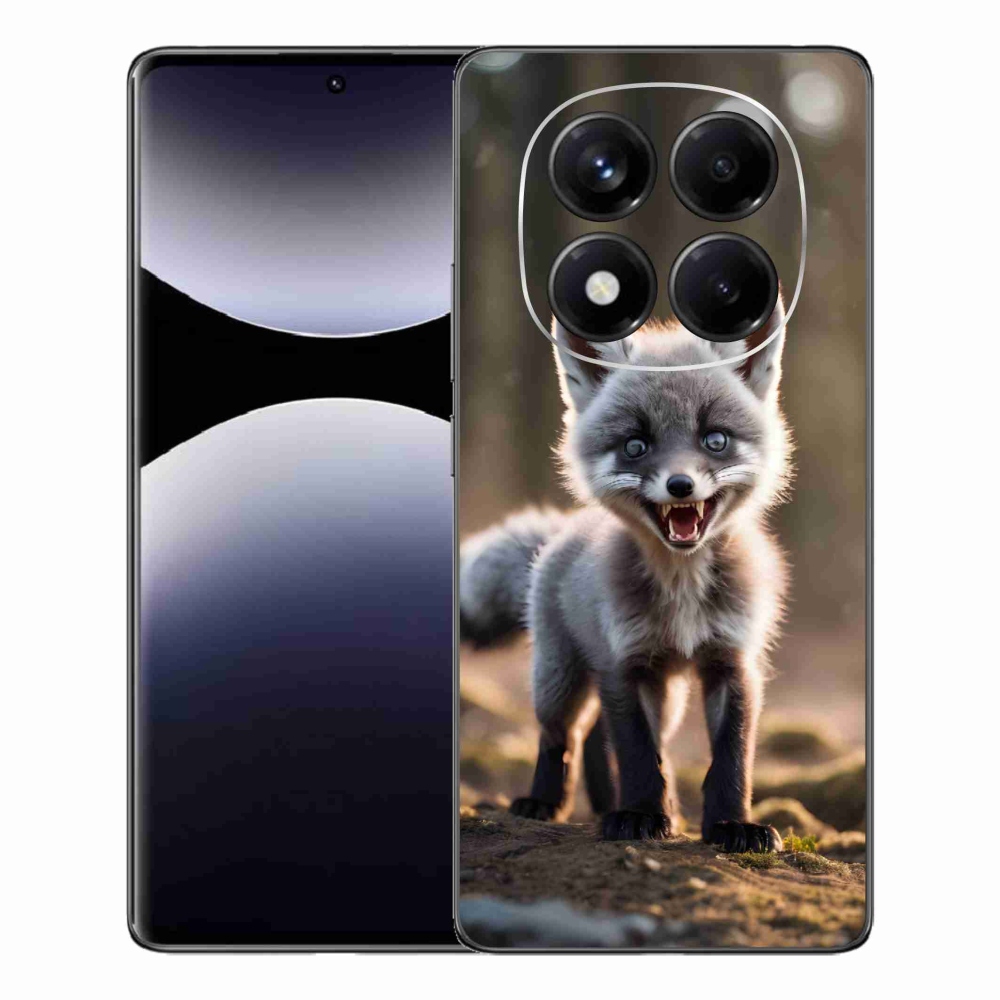 Gélový kryt mmCase na Xiaomi Redmi Note 14 Pro - rozzúrená líška