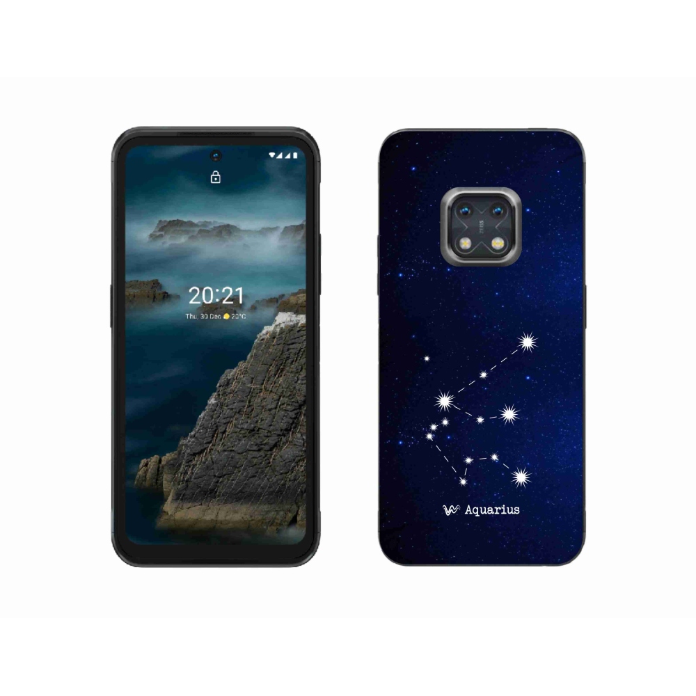 Gélový kryt mmCase na Nokia XR20 - súhvezdie Vodnára