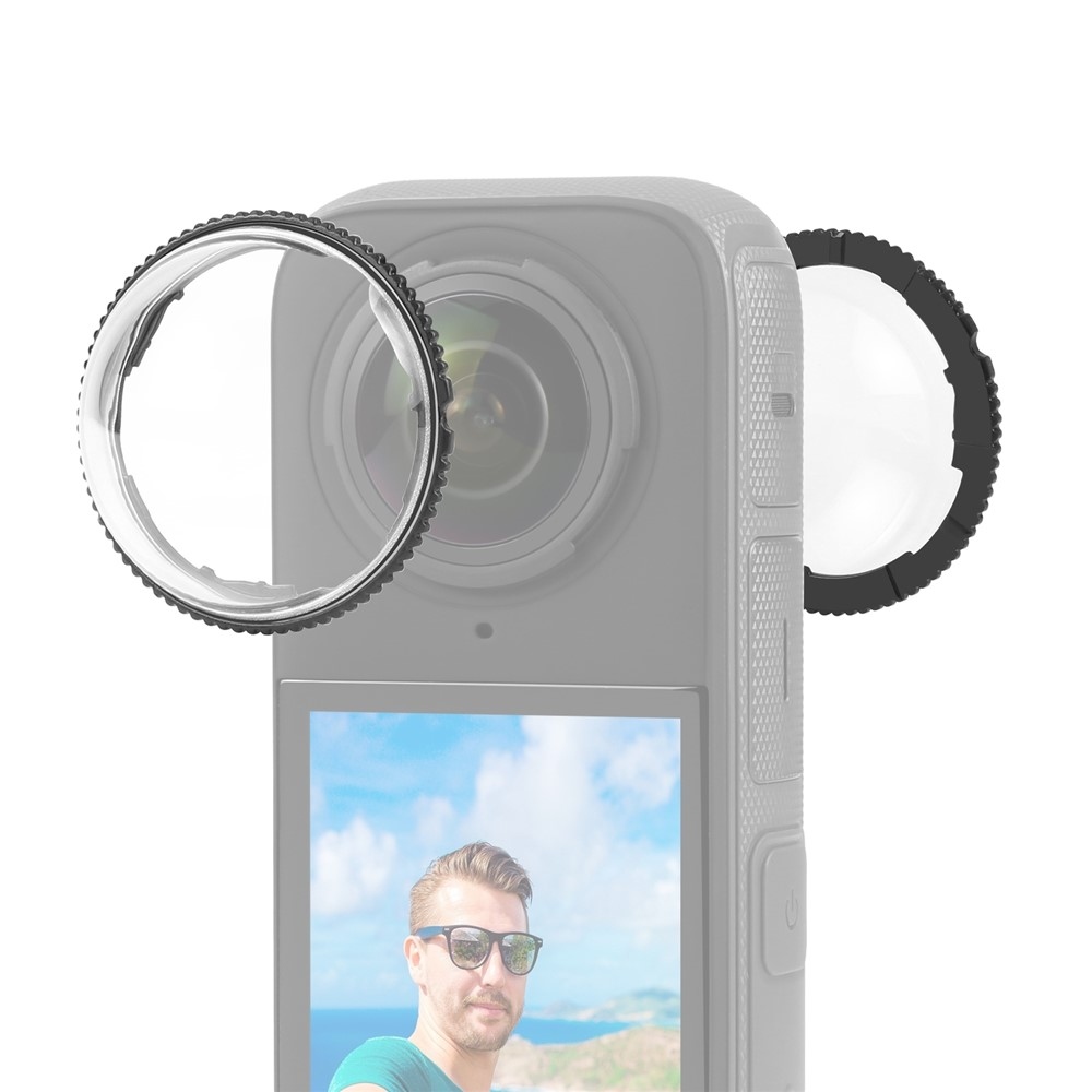 PULUZ ochranné kryty objektívu pre Insta360 X4, 2 ks