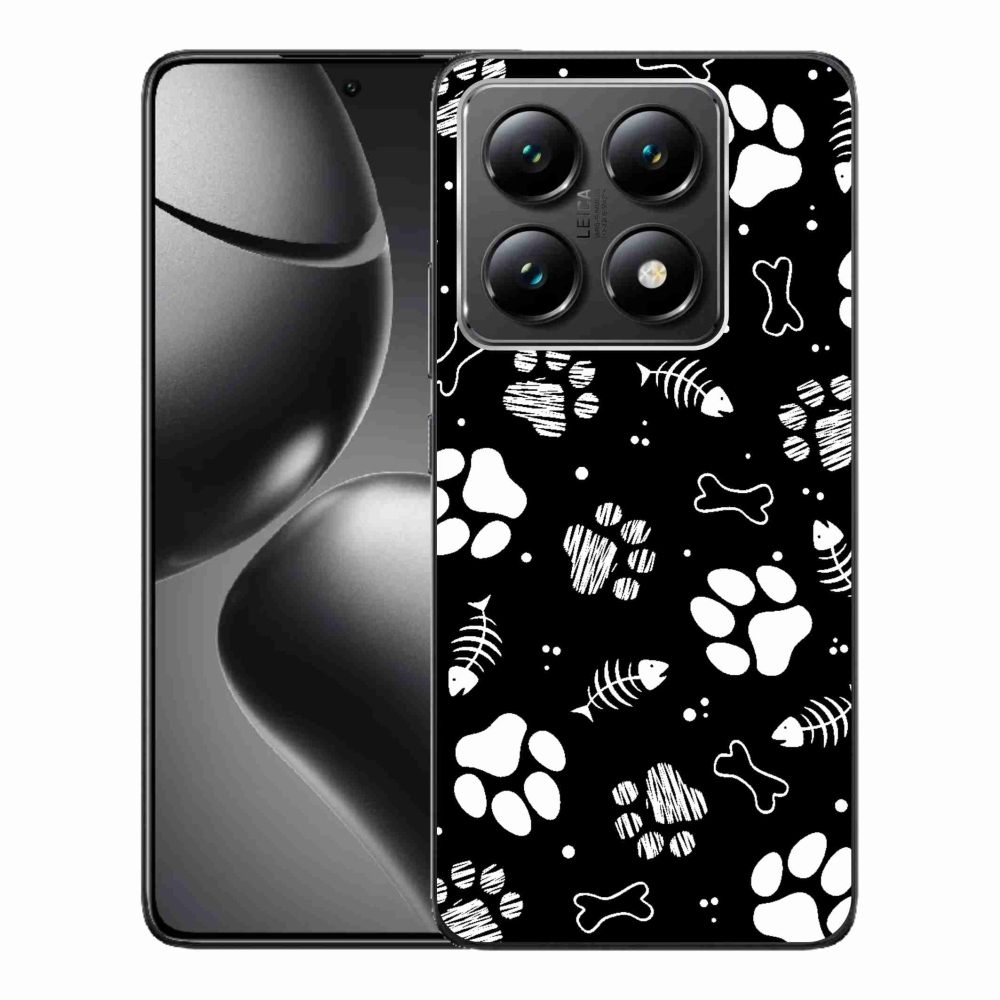 Gélový kryt mmCase na Xiaomi 14T - psie labky