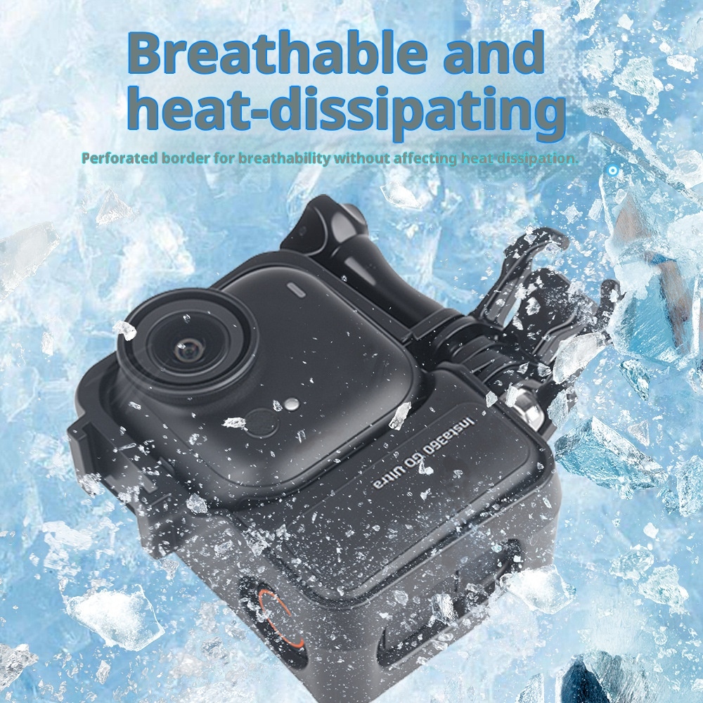 Ľahký ochranný rám s rýchloupínacou základňou pre Insta360 GO Ultra