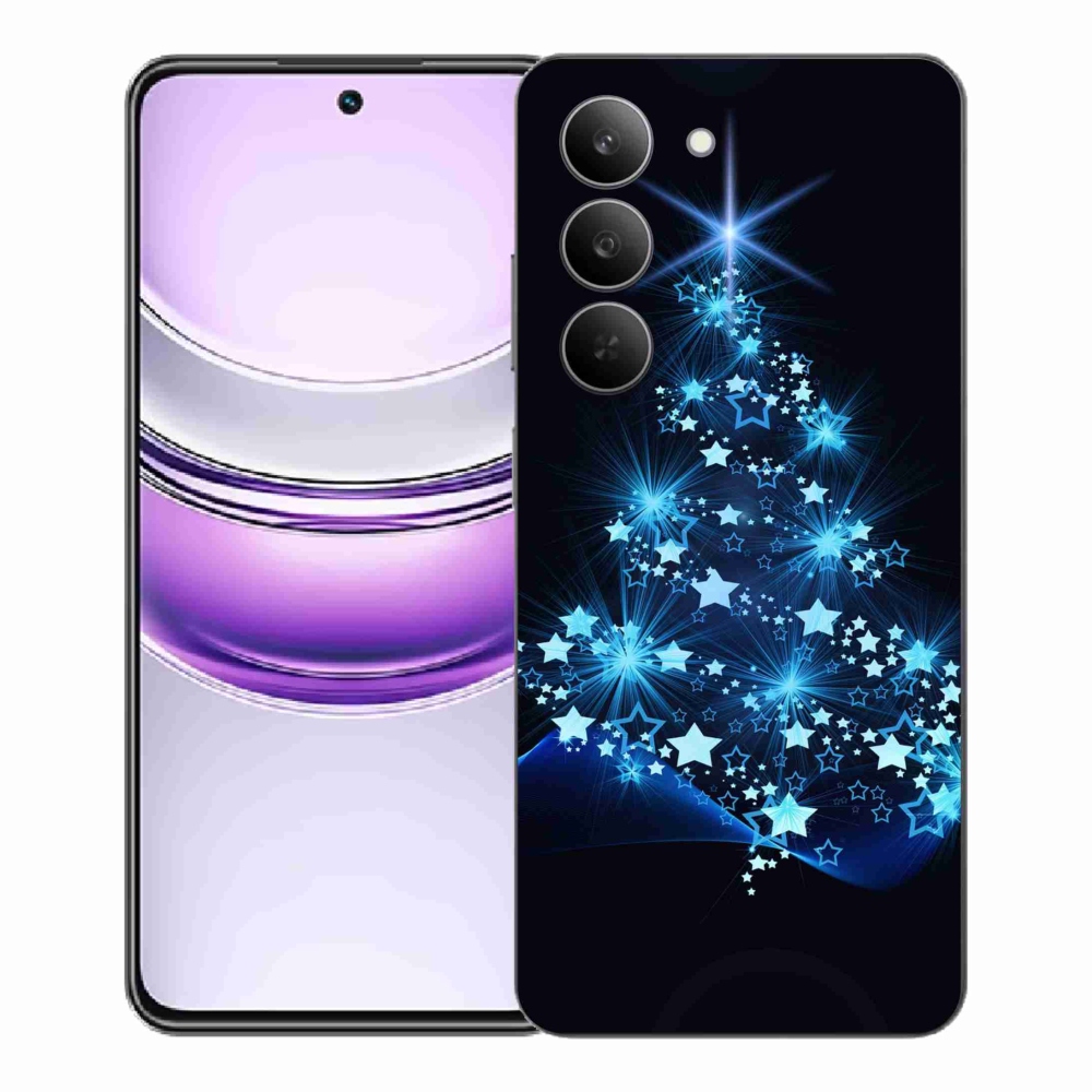 Gélový kryt mmCase na Realme 14x 5G - vianočný stromček