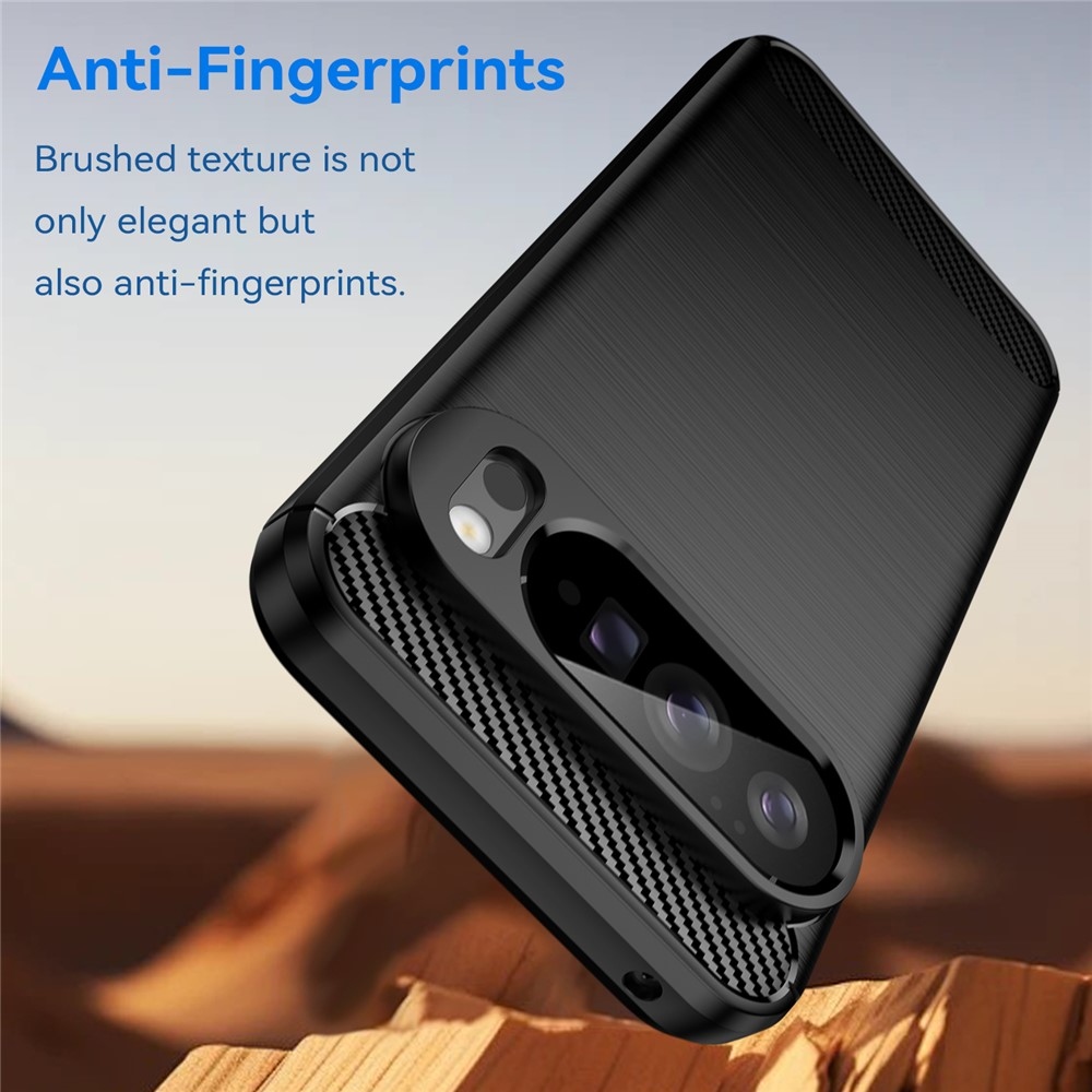 Carbon odolný gélový obal na Google Pixel 10 Pro XL - čierny