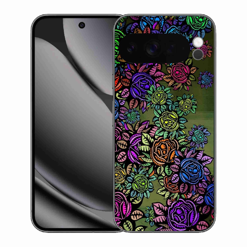 Gélový kryt mmCase na Google Pixel 10 Pro XL - kvety 6