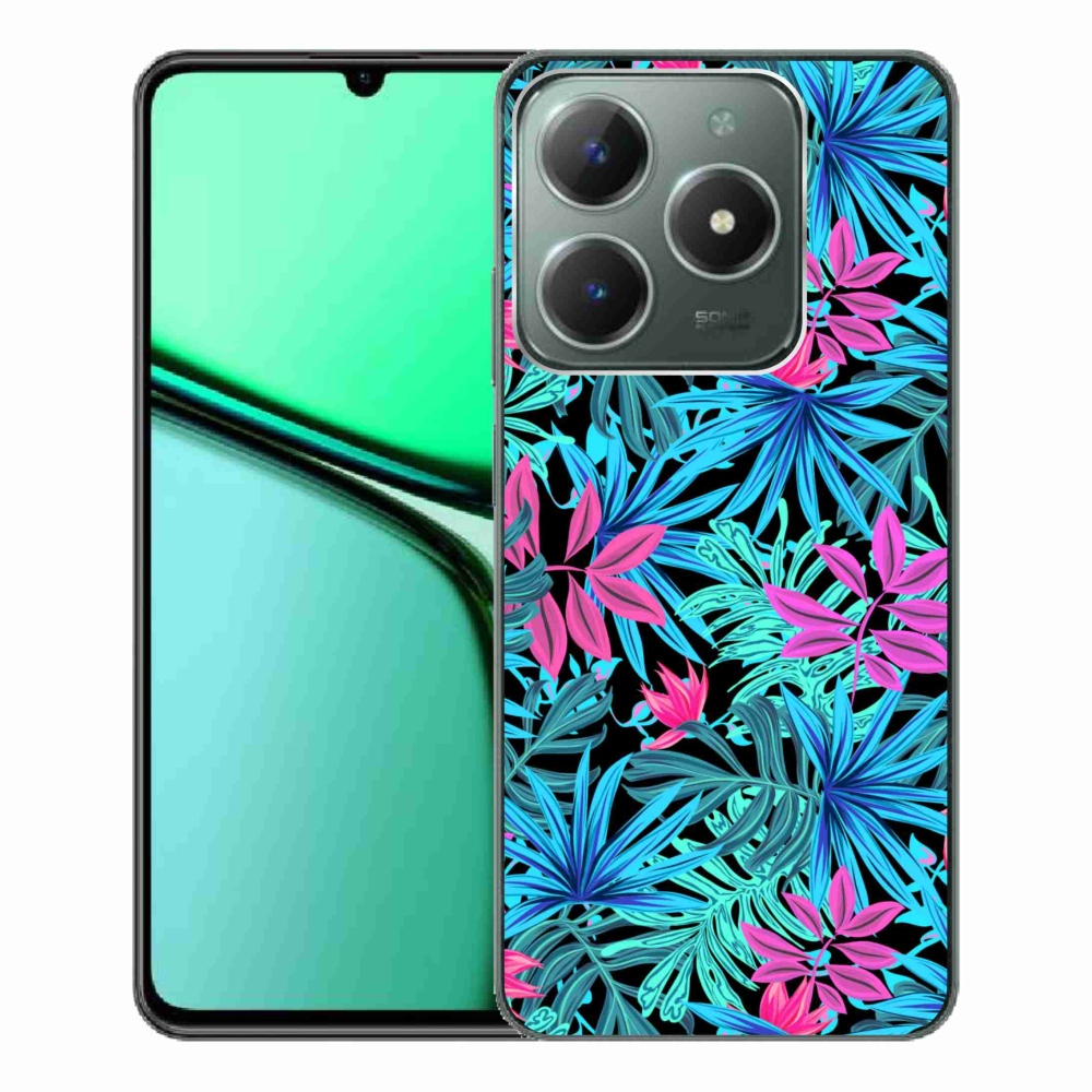Gélový kryt mmCase na Realme C61 - kvety 3