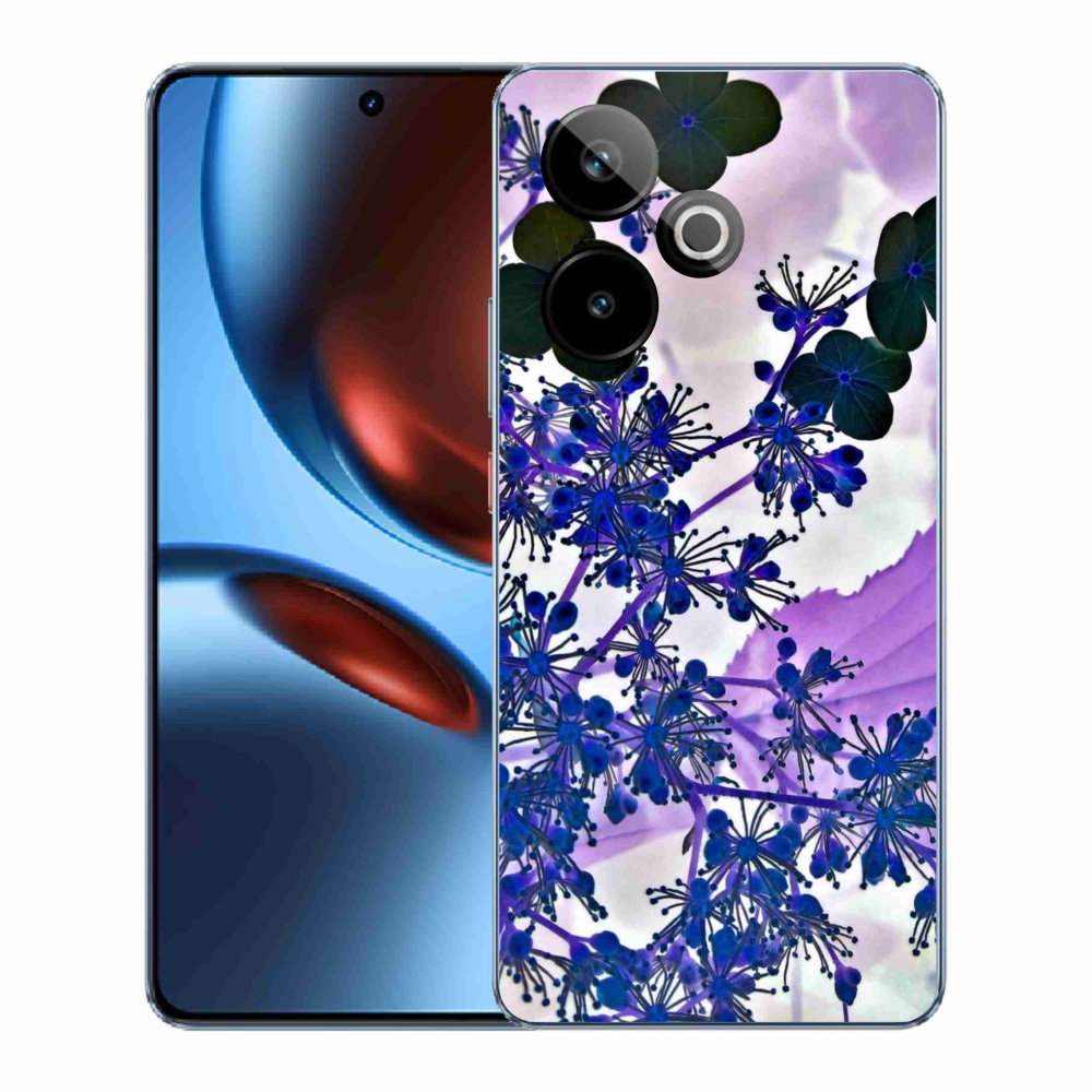Gélový kryt mmCase na Realme GT 7 5G/GT 7T 5G - kvet hortenzie