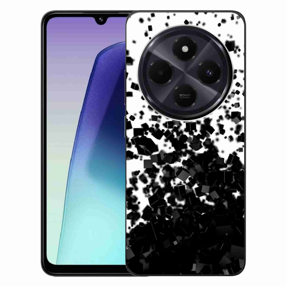 Gélový kryt mmCase na Xiaomi Redmi 14C/Poco C75 - abstraktný vzor 1