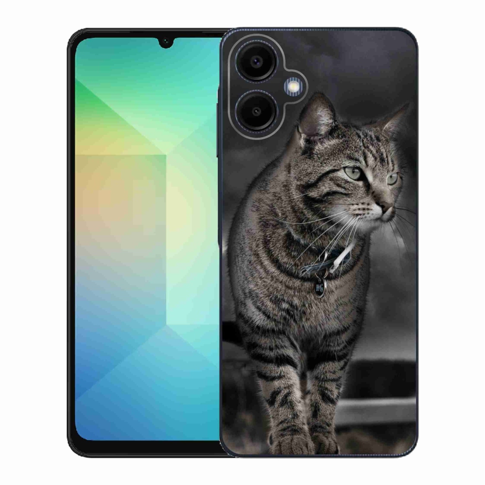 Gélový kryt mmCase na Samsung Galaxy A06 4G - mačka