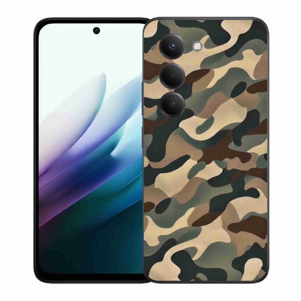 Gélový kryt mmCase na Xiaomi Redmi 15 4G/5G (171mm) - maskáčový vzor 11