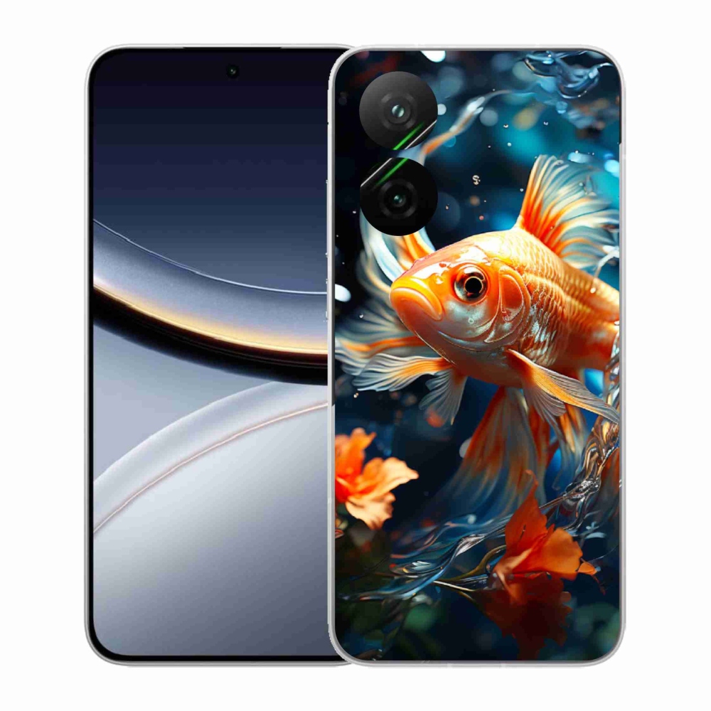 Gélový kryt mmCase na Xiaomi Poco F7 5G - rybka