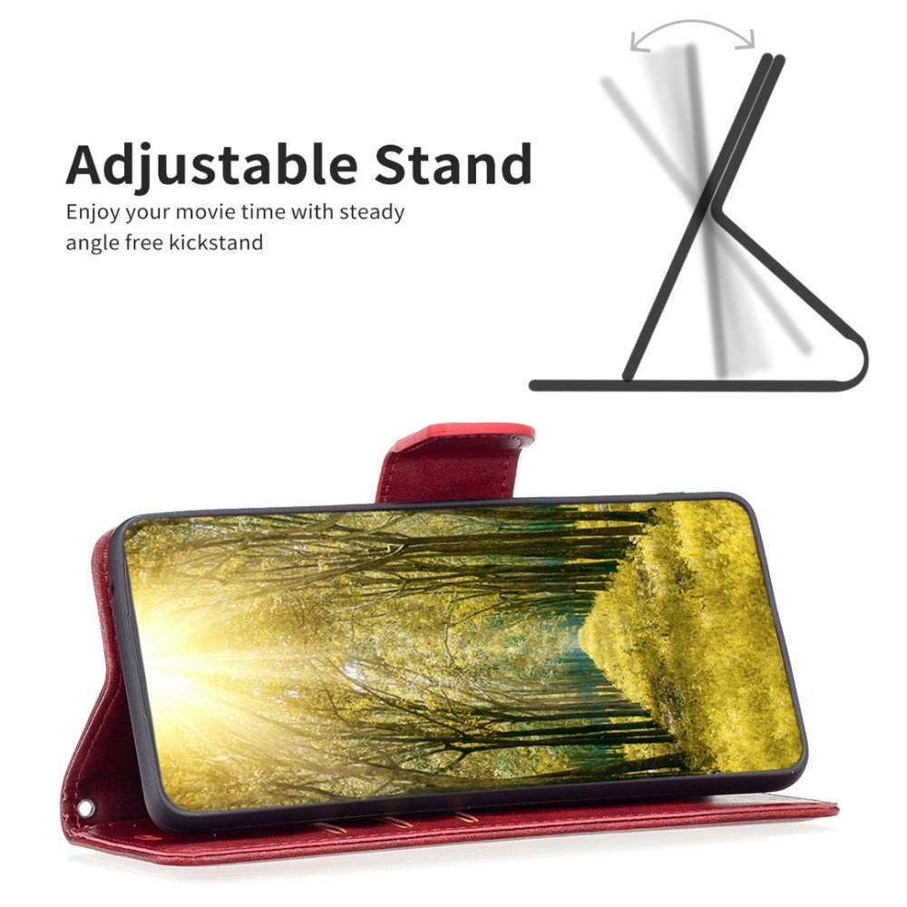 Case knižkové púzdro na Samsung Galaxy S25 Edge - červené