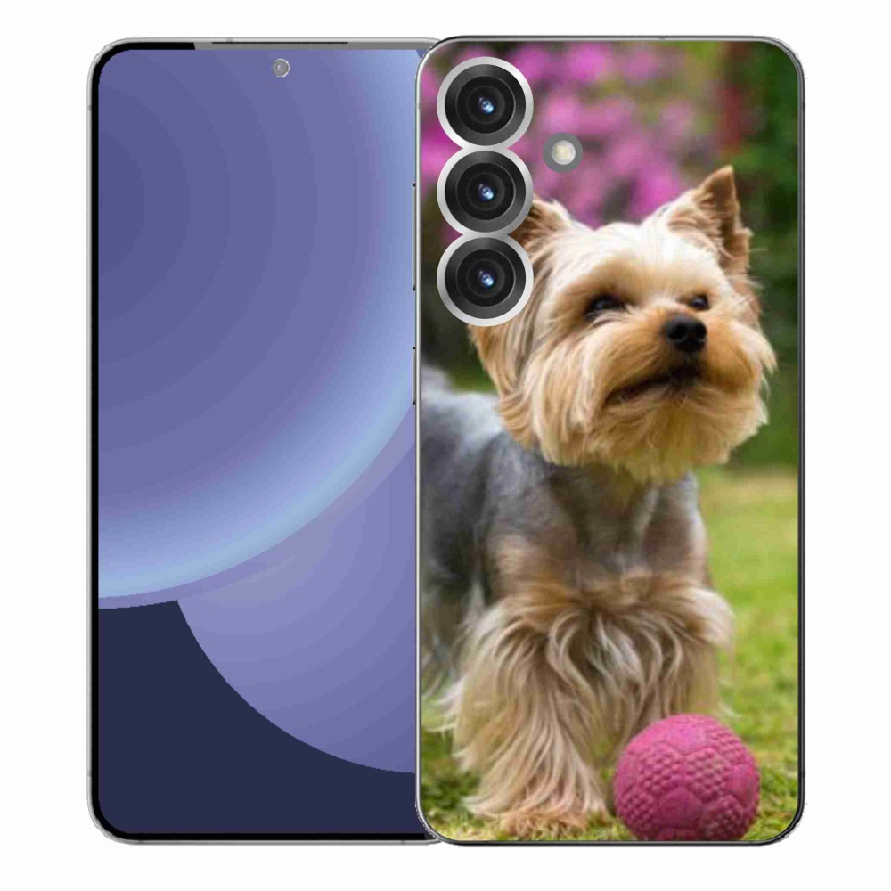 Gélový kryt mmCase na Samsung Galaxy S25+ - yorkšír 4