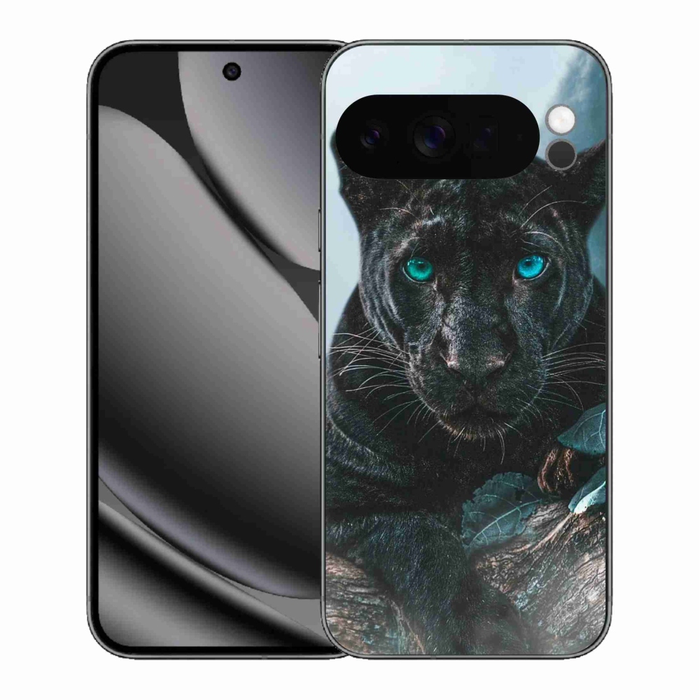 Gélový kryt mmCase na Google Pixel 10 Pro XL - čierny panter