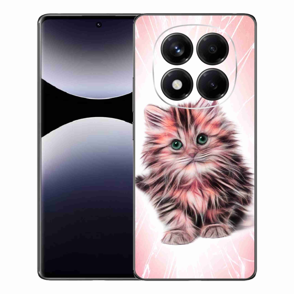 Gélový kryt mmCase na Xiaomi Redmi Note 14 Pro - roztomilé mačiatko