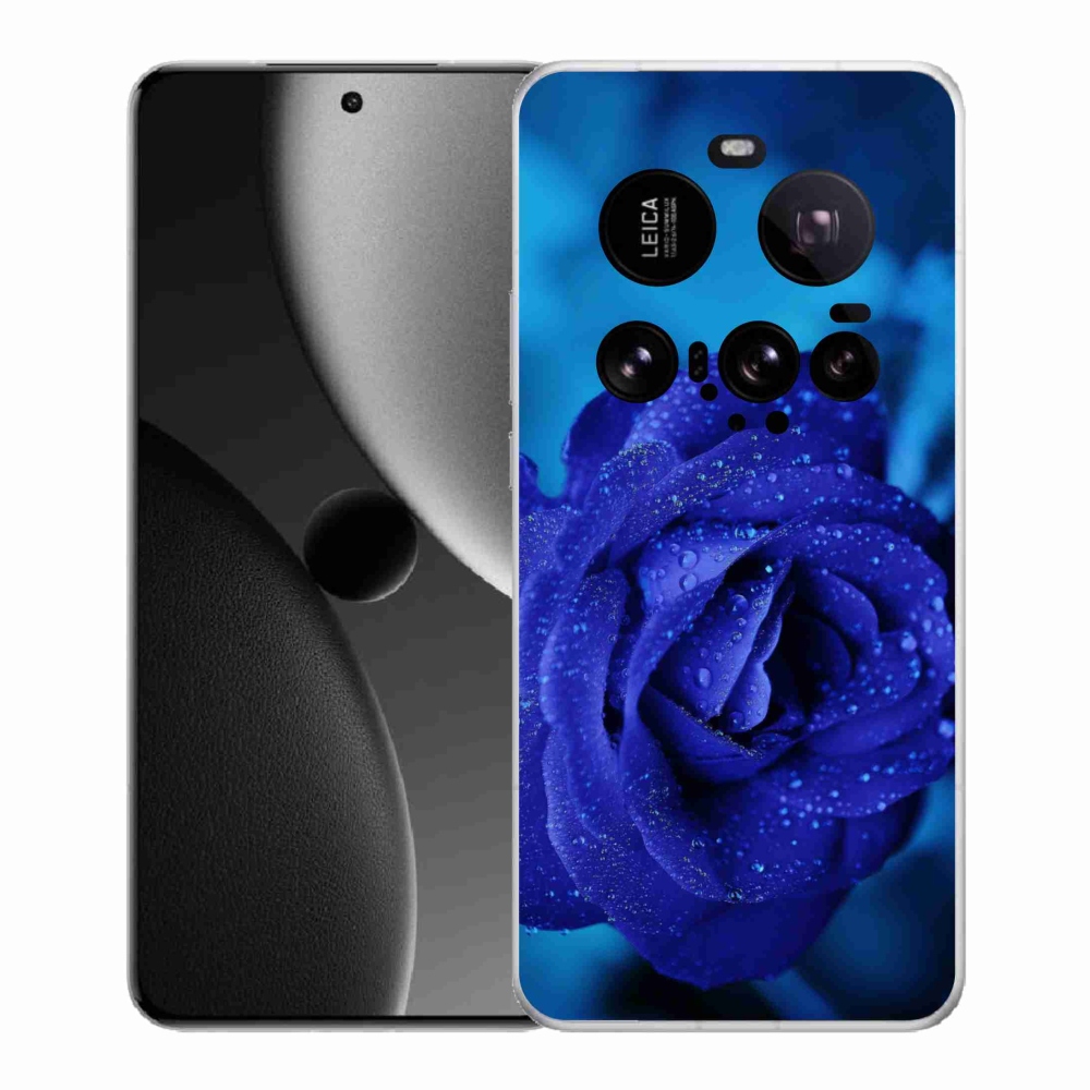 Gélový kryt mmCase na Xiaomi 15 Ultra - modrá ruža