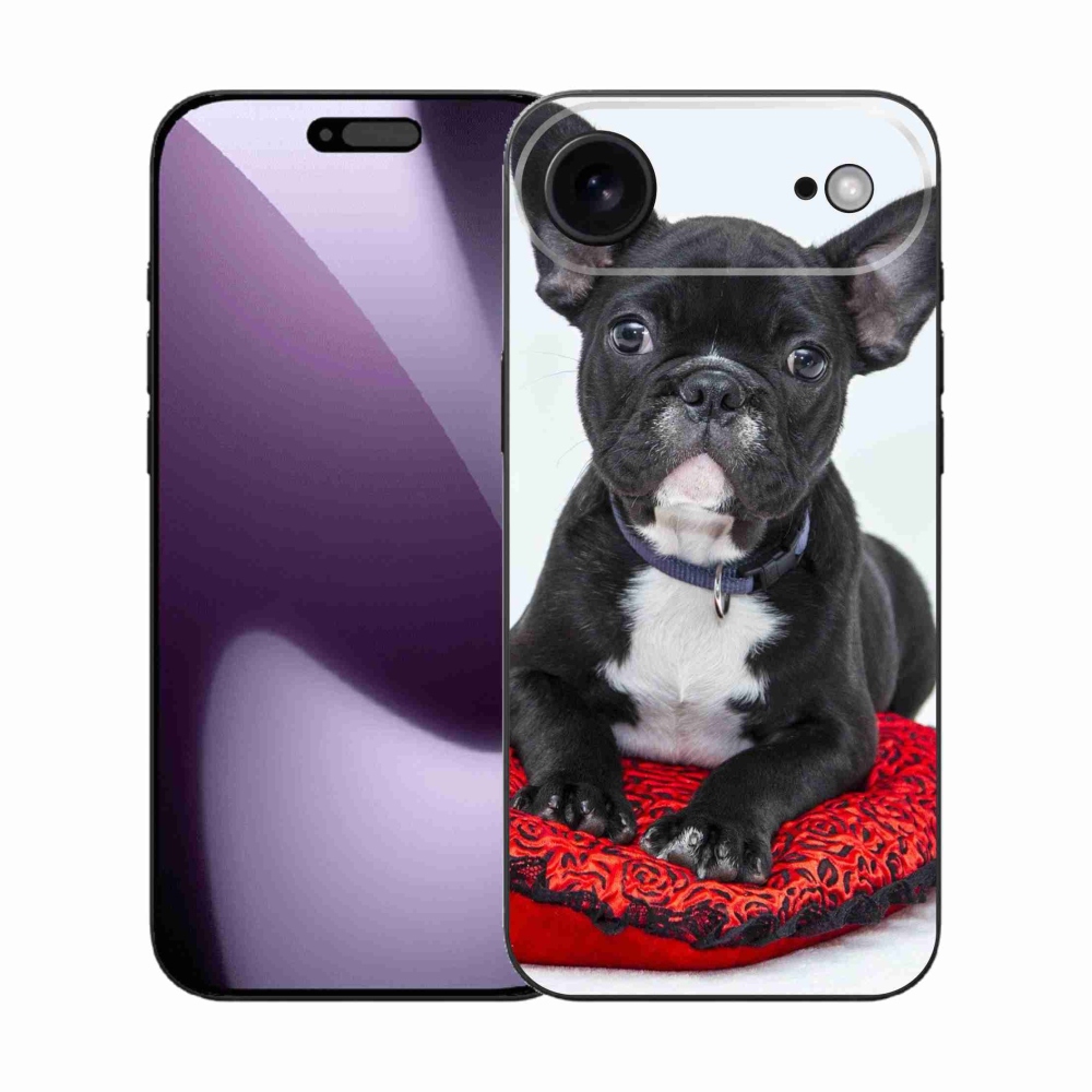 Gélový kryt mmCase na iPhone 17 Air - buldog